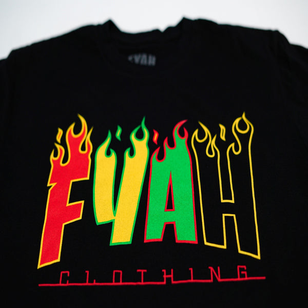 Fyah Clothing Flame T-Shirt 100-202