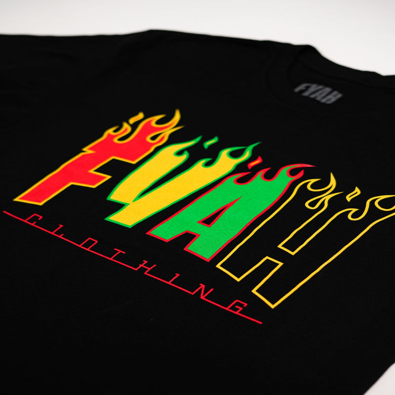 Fyah Clothing Flame T-Shirt 100-202