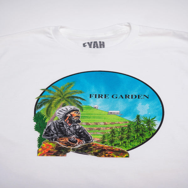 Fyah Clothing Meditations Lion in the field T-Shirt 100-208